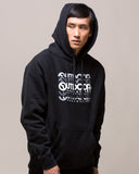 Repeated Logo Hoodie